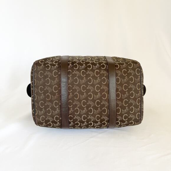 Celine Brown Monogram Shoulder Bag - Picture 10 of 13